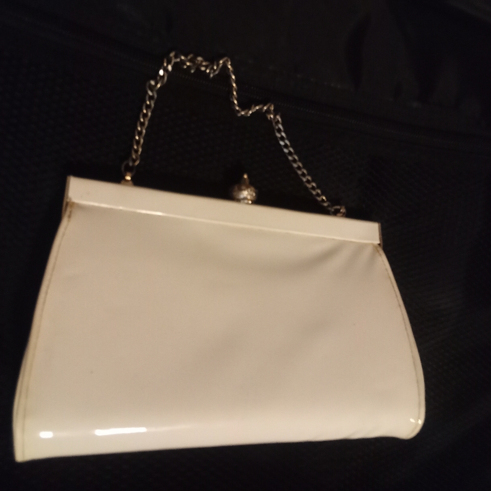 White Formal Purse